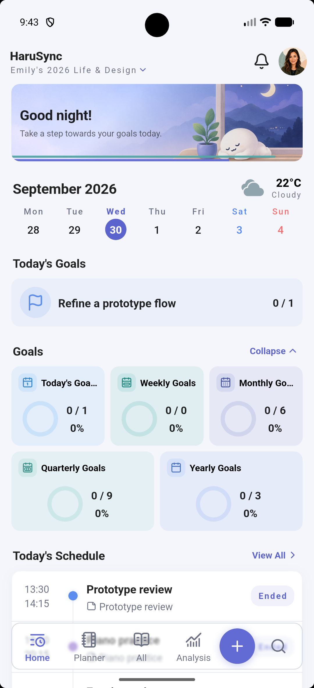 HaruSync β Dashboard