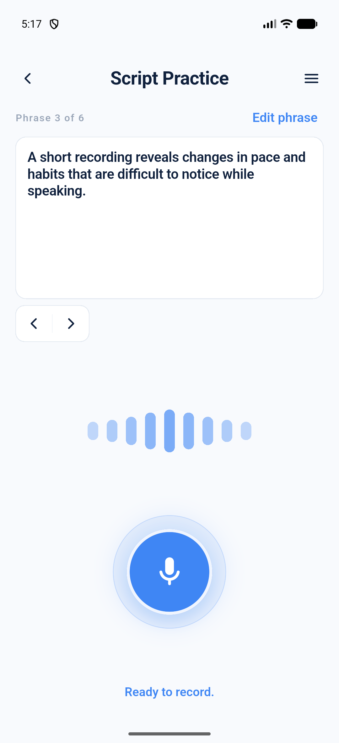 Pressay β Practice with a script